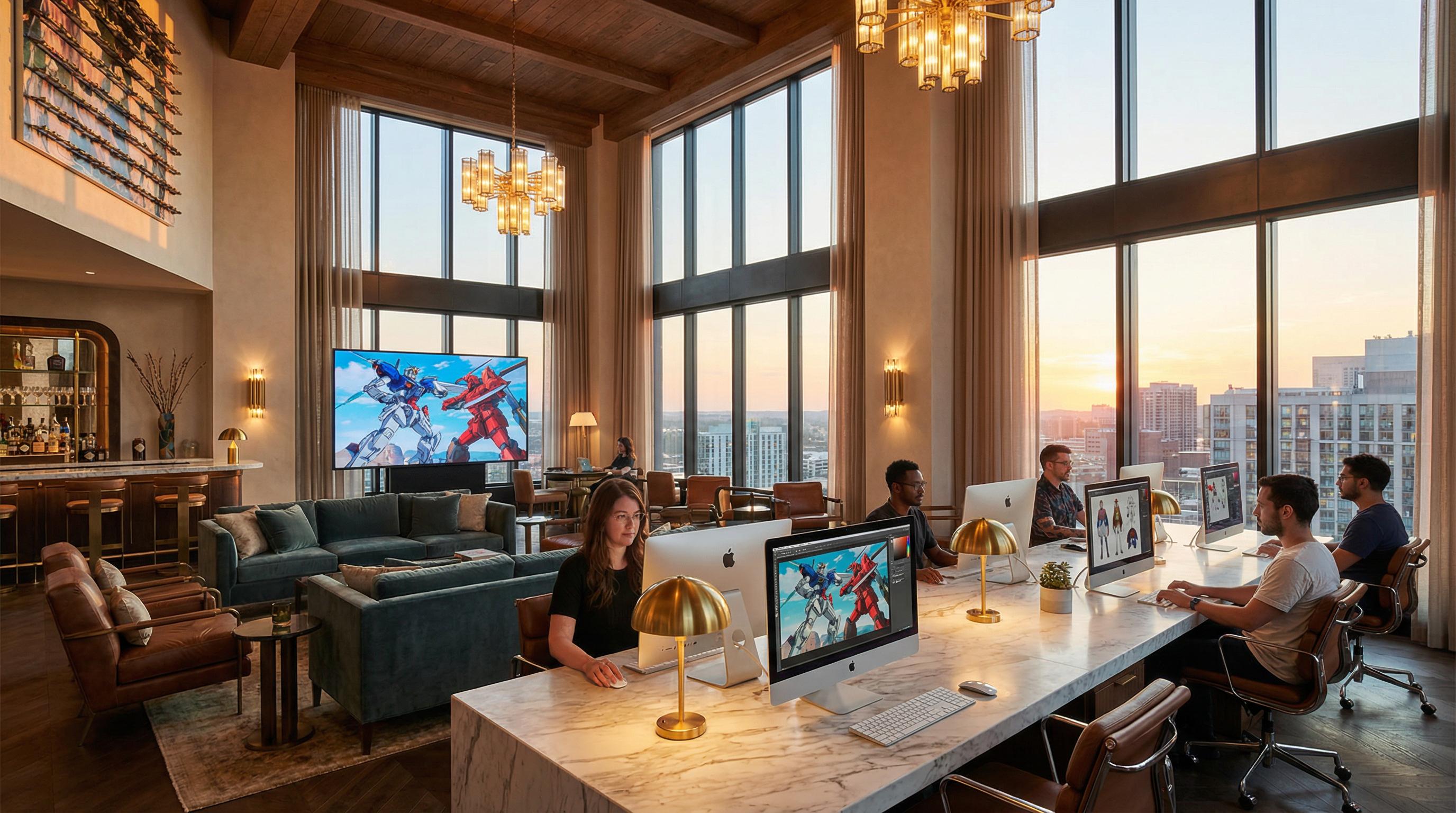 青柠视频办公环境